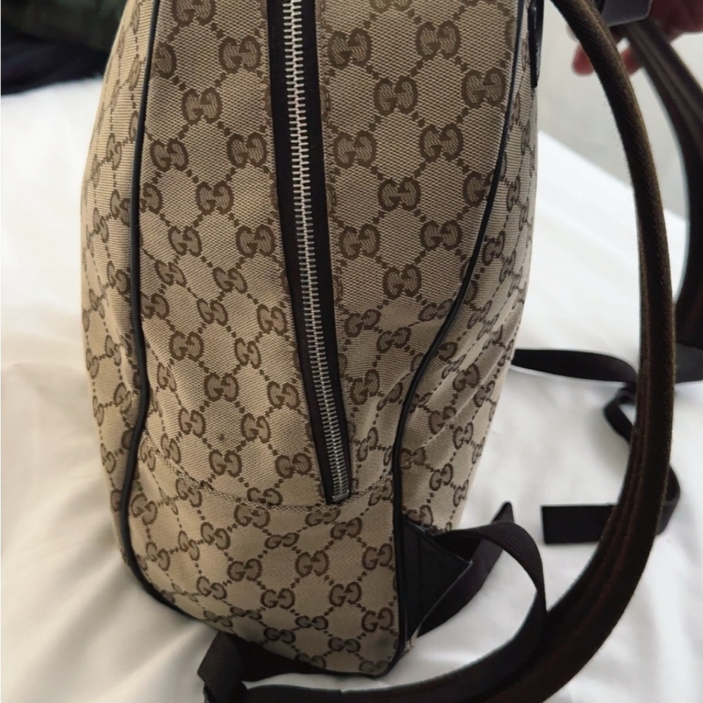 Gucci Beige and Brown Men's Backpack - Picture 6 of 9
